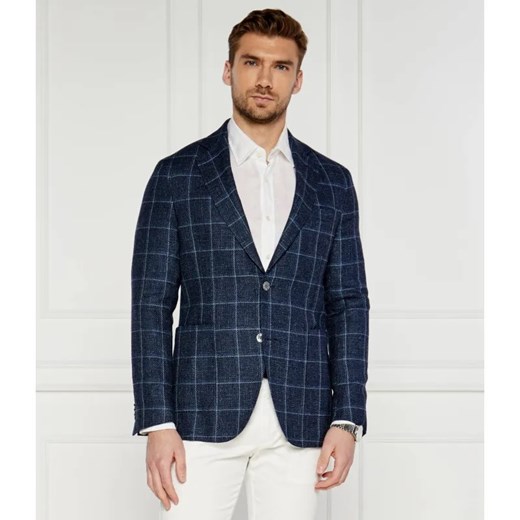 Oscar Jacobson Marynarka Ferry | Regular Fit | z dodatkiem lnu ze sklepu Gomez Fashion Store w kategorii Marynarki męskie - zdjęcie 184324093