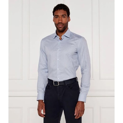BOSS BLACK Koszula Koszula H-HANK-kent-C1-214 | Slim Fit | stretch ze sklepu Gomez Fashion Store w kategorii Koszule męskie - zdjęcie 184324102