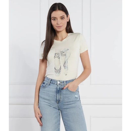 Twinset U&B T-shirt | Regular Fit ze sklepu Gomez Fashion Store w kategorii Bluzki damskie - zdjęcie 184324121