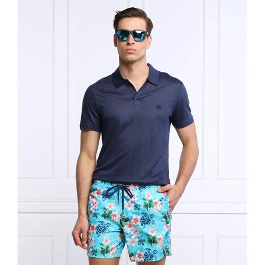 Vilebrequin Lniane polo | Straight fit ze sklepu Gomez Fashion Store w kategorii T-shirty męskie - zdjęcie 184324132