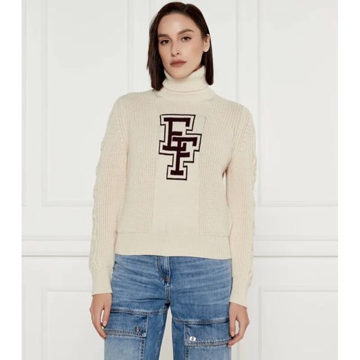 Elisabetta Franchi Wełniany golf | Regular Fit ze sklepu Gomez Fashion Store w kategorii Swetry damskie - zdjęcie 184324141