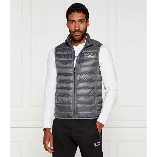 EA7 Puchowy bezrękawnik | Regular Fit ze sklepu Gomez Fashion Store w kategorii Kamizelki męskie - zdjęcie 184324194