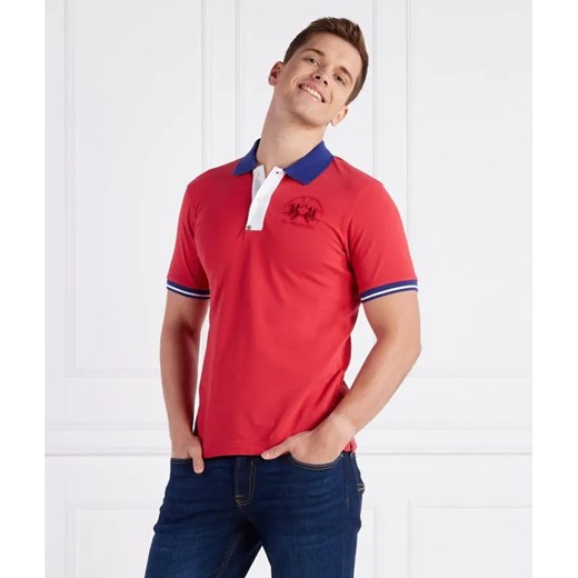 La Martina Polo PIQUET STRETCH | Slim Fit ze sklepu Gomez Fashion Store w kategorii T-shirty męskie - zdjęcie 184324203