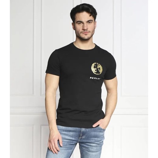Replay T-shirt | Regular Fit ze sklepu Gomez Fashion Store w kategorii T-shirty męskie - zdjęcie 184324254