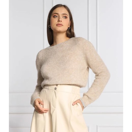 Liu Jo Sweter | Regular Fit | z dodatkiem wełny ze sklepu Gomez Fashion Store w kategorii Swetry damskie - zdjęcie 184324340
