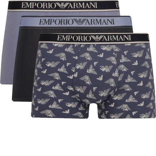 Emporio Armani Bokserki 3-pack ze sklepu Gomez Fashion Store w kategorii Majtki męskie - zdjęcie 184324342