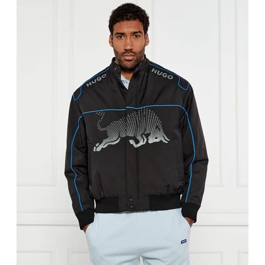 HUGO Kurtka bomber RB| HUGO x Racing Bulls | Regular Fit ze sklepu Gomez Fashion Store w kategorii Kurtki męskie - zdjęcie 184324350