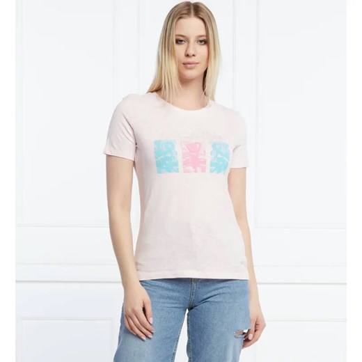 GUESS T-shirt ALISSIA | Regular Fit ze sklepu Gomez Fashion Store w kategorii Bluzki damskie - zdjęcie 184324362
