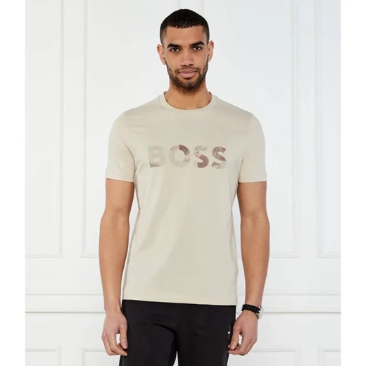 BOSS GREEN T-shirt Glamping | Regular Fit ze sklepu Gomez Fashion Store w kategorii T-shirty męskie - zdjęcie 184324471