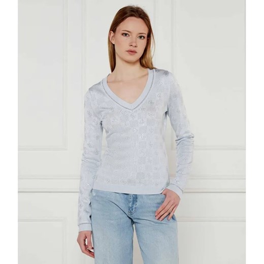 GUESS Sweter ROSIE 4G | Regular Fit ze sklepu Gomez Fashion Store w kategorii Swetry damskie - zdjęcie 184324473