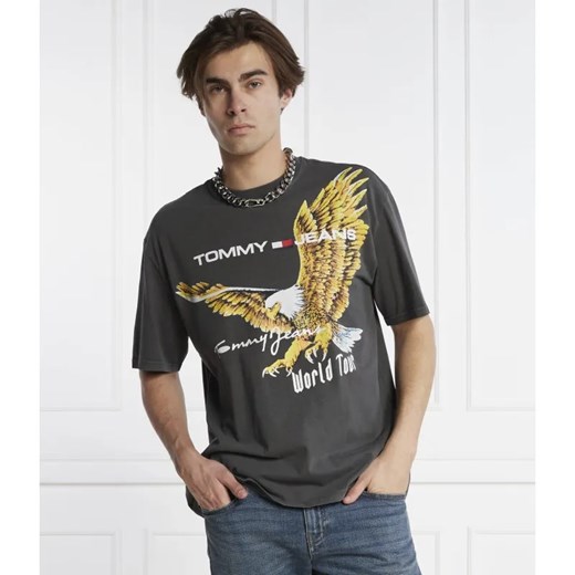 Tommy Jeans T-shirt | Loose fit ze sklepu Gomez Fashion Store w kategorii T-shirty męskie - zdjęcie 184324503