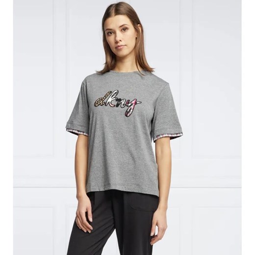 DKNY SLEEPWEAR Góra od piżamy | Relaxed fit ze sklepu Gomez Fashion Store w kategorii Piżamy damskie - zdjęcie 184324534