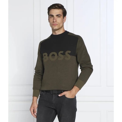 BOSS ORANGE Sweter Asave | Regular Fit ze sklepu Gomez Fashion Store w kategorii Swetry męskie - zdjęcie 184324573