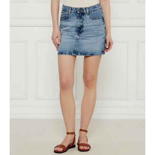 Guess Jeans Jeansowa spódnica ze sklepu Gomez Fashion Store w kategorii Spódnice - zdjęcie 184324613