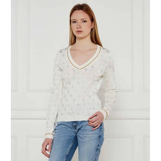 GUESS Sweter ROSIE 4G | Regular Fit ze sklepu Gomez Fashion Store w kategorii Swetry damskie - zdjęcie 184324644