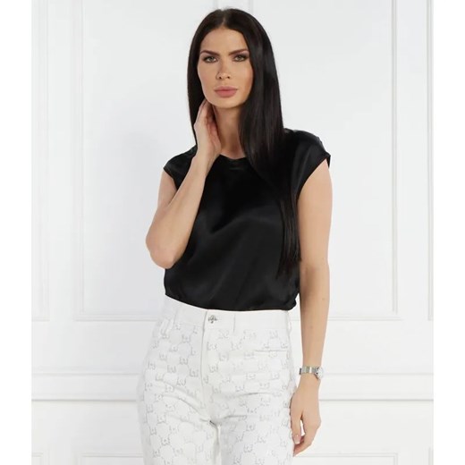 Liu Jo Bluzka | Regular Fit | z dodatkiem jedwabiu ze sklepu Gomez Fashion Store w kategorii Bluzki damskie - zdjęcie 184324661