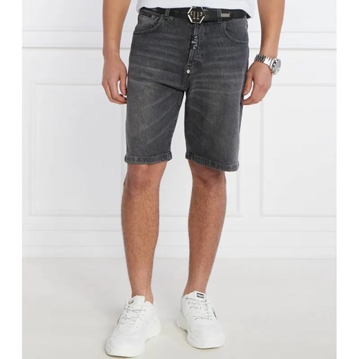 Philipp Plein Szorty Formentera | Regular Fit | denim ze sklepu Gomez Fashion Store w kategorii Spodenki męskie - zdjęcie 184324732