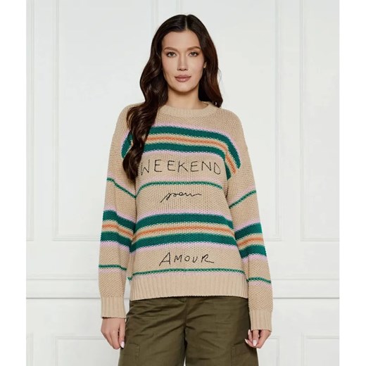 Weekend MaxMara Sweter ANGUS | Oversize fit ze sklepu Gomez Fashion Store w kategorii Swetry damskie - zdjęcie 184324760
