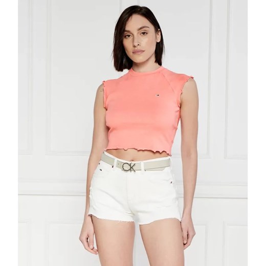 Tommy Jeans Top | Cropped Fit ze sklepu Gomez Fashion Store w kategorii Bluzki damskie - zdjęcie 184324764