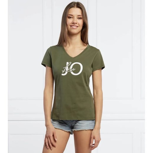 Liu Jo Sport T-shirt | Regular Fit ze sklepu Gomez Fashion Store w kategorii Bluzki damskie - zdjęcie 184324841