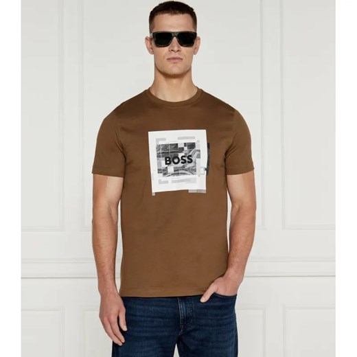 BOSS ORANGE T-shirt Urban | Regular Fit ze sklepu Gomez Fashion Store w kategorii T-shirty męskie - zdjęcie 184324963