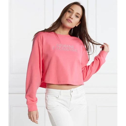 Armani Exchange Bluza | Regular Fit ze sklepu Gomez Fashion Store w kategorii Bluzy damskie - zdjęcie 184324964
