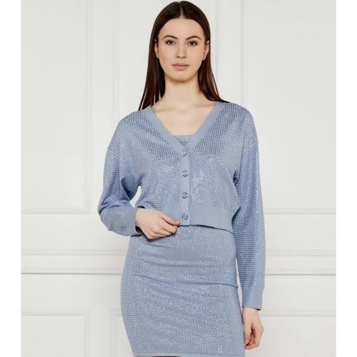 GUESS Kardigan KHLOE | Regular Fit ze sklepu Gomez Fashion Store w kategorii Swetry damskie - zdjęcie 184324970