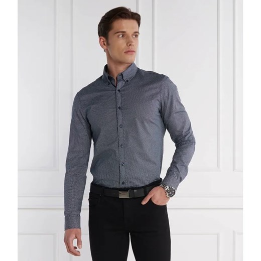 Michael Kors Koszula LS SHARKTOOTH GEO | Slim Fit | stretch ze sklepu Gomez Fashion Store w kategorii Koszule męskie - zdjęcie 184324971