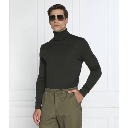 Calvin Klein Wełniany golf | Slim Fit ze sklepu Gomez Fashion Store w kategorii Swetry męskie - zdjęcie 184324980