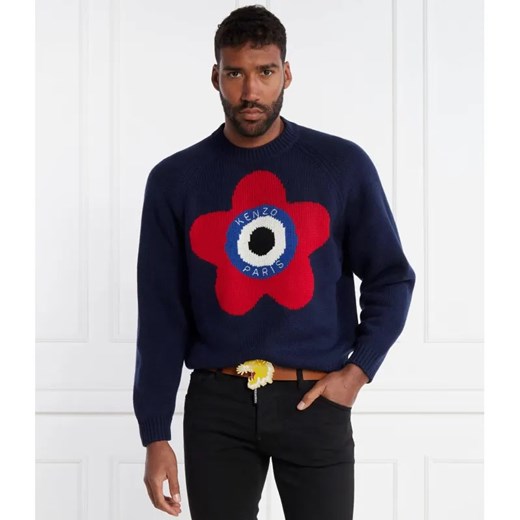 Kenzo Wełniany sweter | Regular Fit ze sklepu Gomez Fashion Store w kategorii Swetry męskie - zdjęcie 184324983