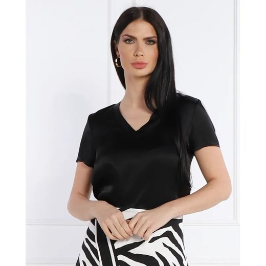 Liu Jo Bluzka | Regular Fit | z dodatkiem jedwabiu ze sklepu Gomez Fashion Store w kategorii Bluzki damskie - zdjęcie 184324992