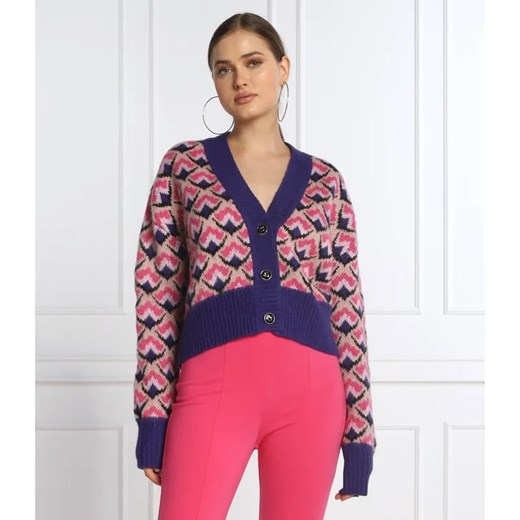 Pinko Kardigan CIDRO | Regular Fit | z dodatkiem wełny ze sklepu Gomez Fashion Store w kategorii Swetry damskie - zdjęcie 184324993