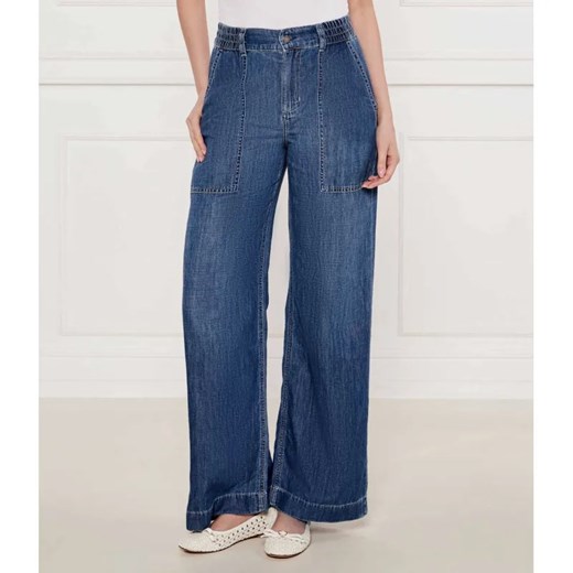 Liu Jo Jeansy | Relaxed fit | z dodatkiem lnu ze sklepu Gomez Fashion Store w kategorii Jeansy damskie - zdjęcie 184325034