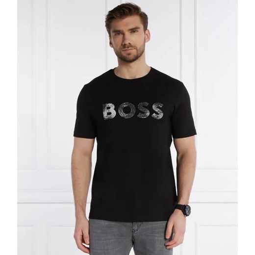 BOSS ORANGE T-shirt Te_Bossocean | Regular Fit ze sklepu Gomez Fashion Store w kategorii T-shirty męskie - zdjęcie 184325060
