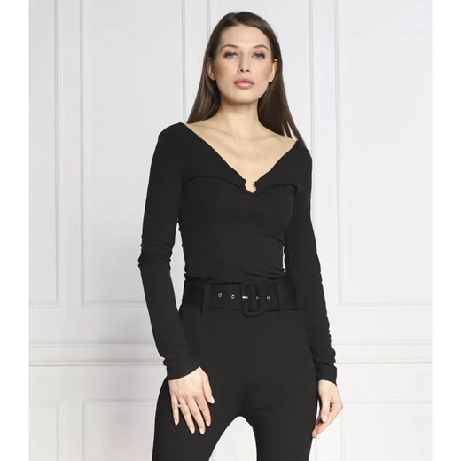 GUESS Bluzka LARA | Slim Fit ze sklepu Gomez Fashion Store w kategorii Bluzki damskie - zdjęcie 184325151