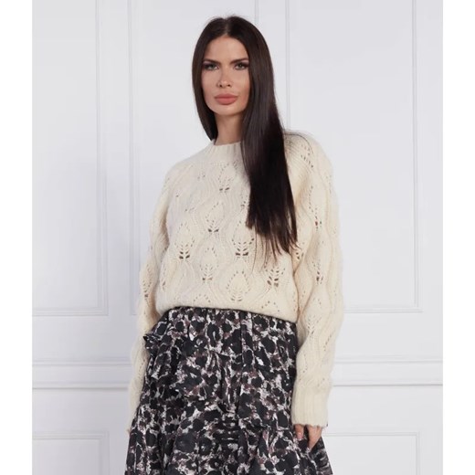 Silvian Heach Sweter | Oversize fit | z dodatkiem wełny ze sklepu Gomez Fashion Store w kategorii Swetry damskie - zdjęcie 184325171