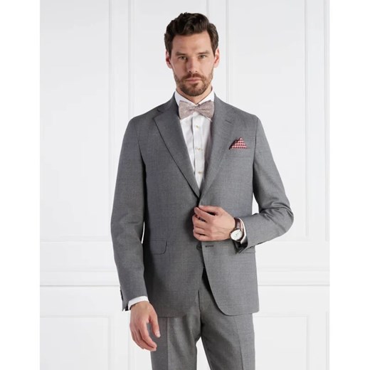 Oscar Jacobson Wełniana marynarka Fogerty | Regular Fit ze sklepu Gomez Fashion Store w kategorii Marynarki męskie - zdjęcie 184325202