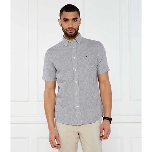 Tommy Hilfiger Koszula | Regular Fit | z dodatkiem lnu ze sklepu Gomez Fashion Store w kategorii Koszule męskie - zdjęcie 184325214