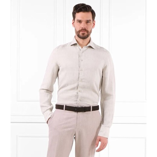 Stenströms Lniana koszula | Slim Fit ze sklepu Gomez Fashion Store w kategorii Koszule męskie - zdjęcie 184325241