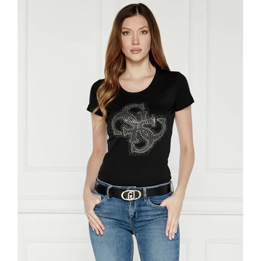 GUESS T-shirt | Slim Fit ze sklepu Gomez Fashion Store w kategorii Bluzki damskie - zdjęcie 184325283