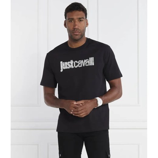 Just Cavalli T-shirt | Regular Fit ze sklepu Gomez Fashion Store w kategorii T-shirty męskie - zdjęcie 184325300