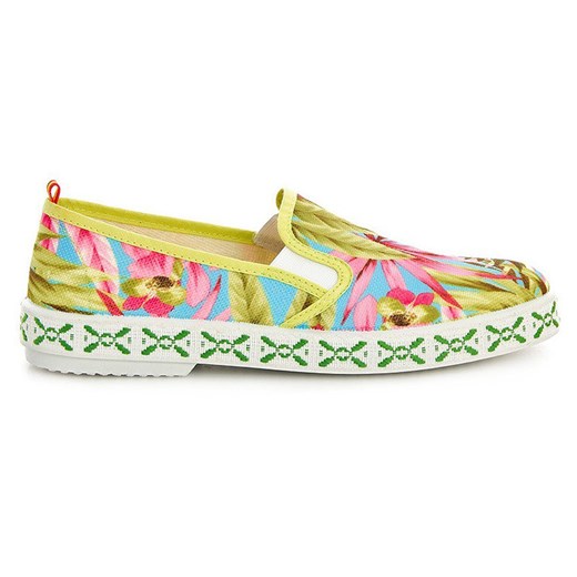 BUTY ESPADRYLE LAS ESPARDILLAS FV5552-2 yessport-pl zielony boho