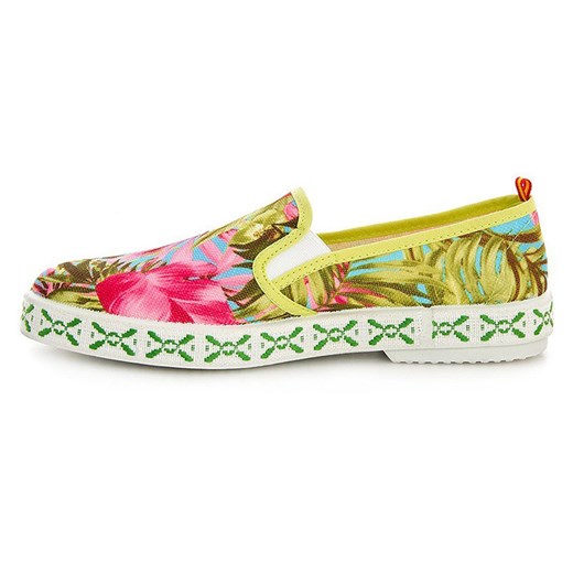 BUTY ESPADRYLE LAS ESPARDILLAS FV5552-2 yessport-pl zielony codzienny