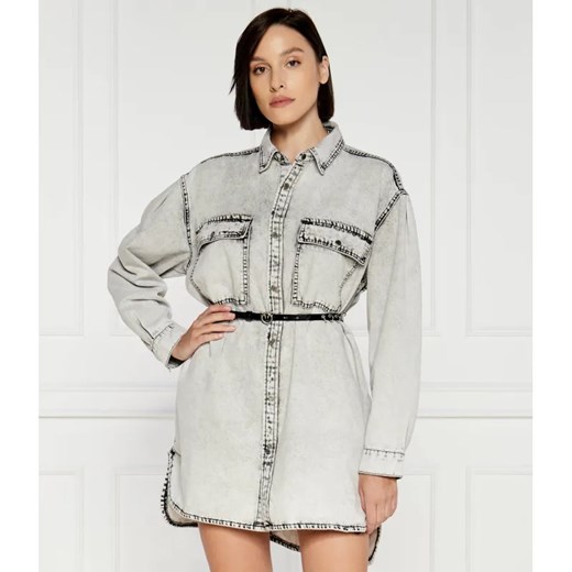 One Teaspoon Jeansowa sukienka NIXIE ze sklepu Gomez Fashion Store w kategorii Sukienki - zdjęcie 184325354