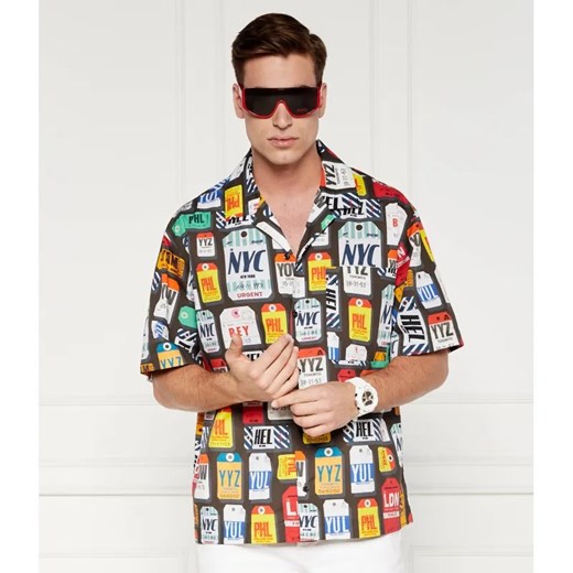 HUGO Koszula Egeeno | Oversize fit ze sklepu Gomez Fashion Store w kategorii Koszule męskie - zdjęcie 184325364