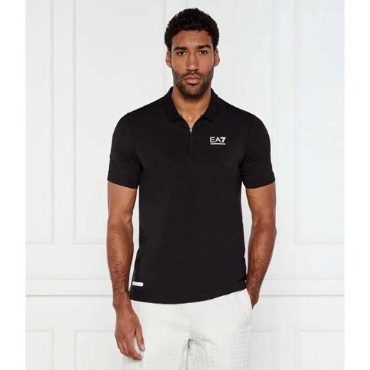EA7 Polo | Regular Fit ze sklepu Gomez Fashion Store w kategorii T-shirty męskie - zdjęcie 184325371