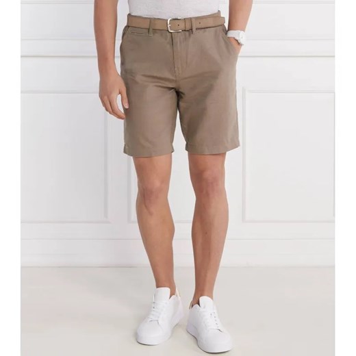 GUESS Szorty | Regular Fit | z dodatkiem lnu ze sklepu Gomez Fashion Store w kategorii Spodenki męskie - zdjęcie 184325452