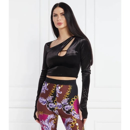 Versace Jeans Couture Bluzka | Regular Fit ze sklepu Gomez Fashion Store w kategorii Bluzki damskie - zdjęcie 184325484
