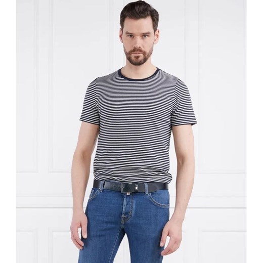 Oscar Jacobson T-shirt Kyran Striped | Regular Fit ze sklepu Gomez Fashion Store w kategorii T-shirty męskie - zdjęcie 184325494