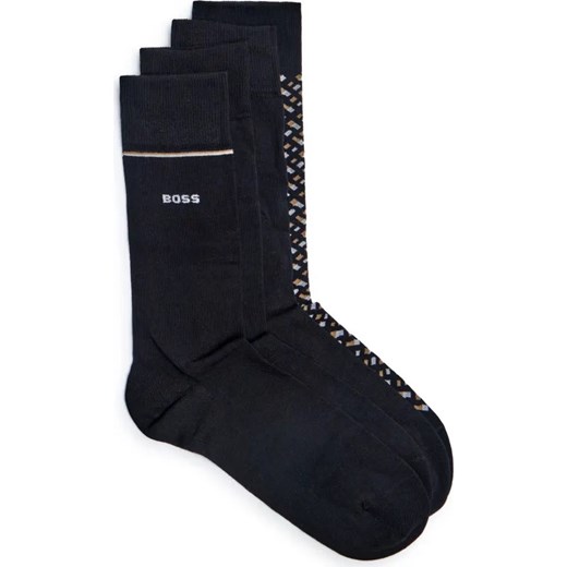BOSS BLACK Skarpety 4-pack RS Gift Monogram ze sklepu Gomez Fashion Store w kategorii Skarpetki męskie - zdjęcie 184325533